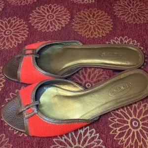 Beautiful red sandals